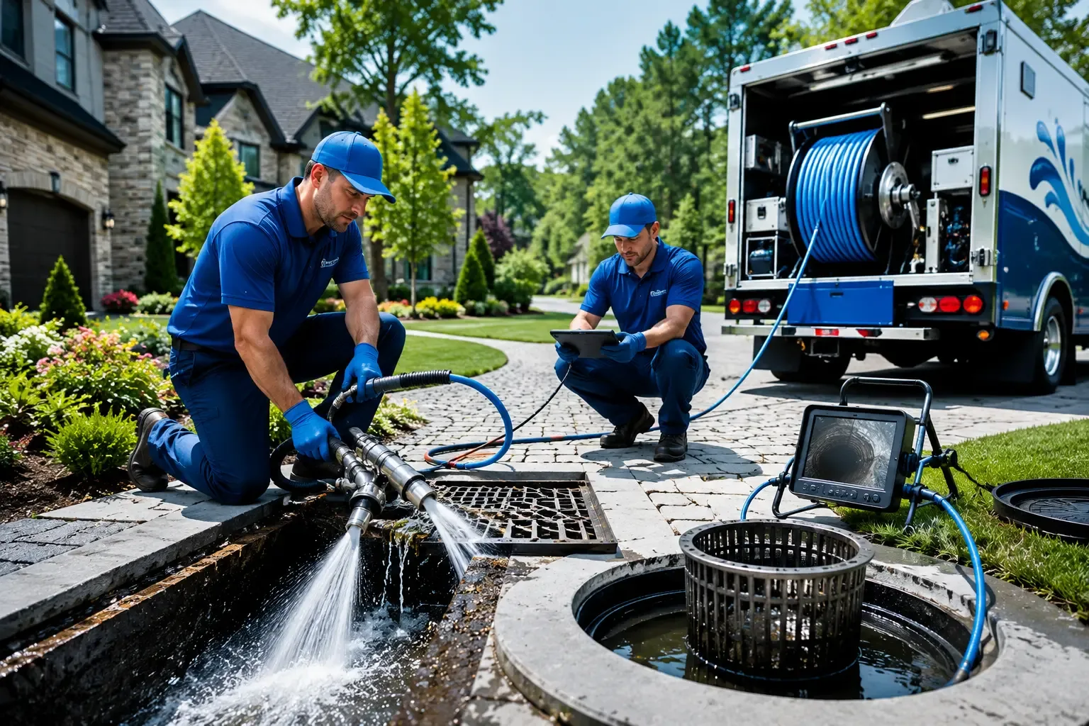 Local outdoor drain cleaning professionals in Sidman, PA