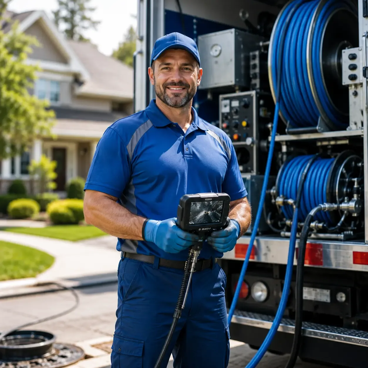 Local outdoor drain cleaning specialists in Sidman, PA